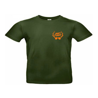 t-shirt med jaktlogga