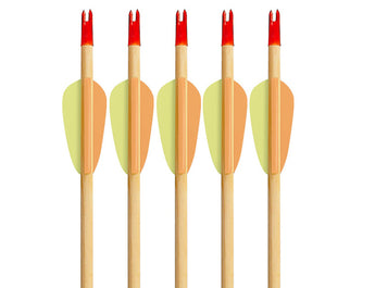EK Träpilar 30" 5-Pack, billig pil för juniorer och nybörjare