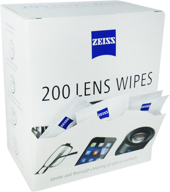 Zeiss rengöringsservetter för optik - 200 st