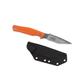 Swedish Field Dresser, Orange G10 med svart kydexfodral