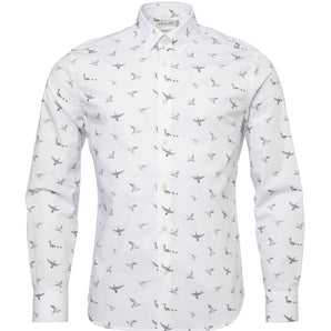 Danson Contemporary Fit Shirt Men Ducks in a row