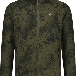 Alaska Kodiak Fleece Jacket Herr, Night Green Blur