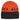 Reversible Beanie Brown Orange