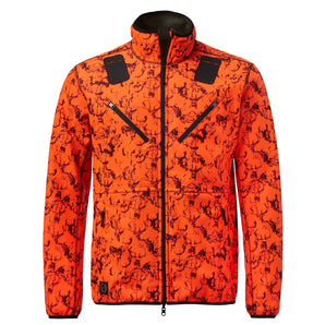 Mist Windblocker Reversible Jacket Men High Vis Orange Deer