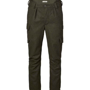 Loden Wool Pants Men 2.0 Dark Green Melange