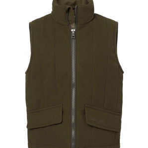 Calf Fill130 Vest Junior Leather Brown