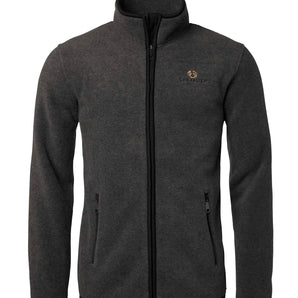 Mainstone Fleece Jacket Men Anthracite w Black