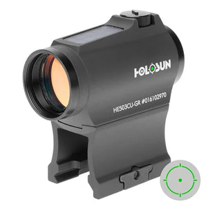 HOLOSUN HS503CU GR, Green Circle Dot/Solar Panel