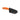 jaktkniv med orange G10 skaft nedstoppad i kydexfodral