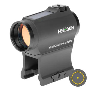 HOLOSUN HS503R GD, Gold Circle Dot/Rotary Switch