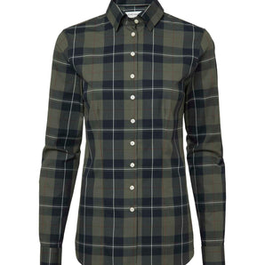 Madeley Contemporary Fit Shirt Women Chevalier Check Dark