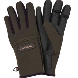 Scale Neoprene Gloves Dark Autumn Green
