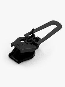 Zlide On Plastic Zipper 10531 Black