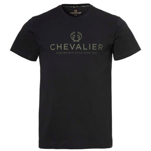Chevalier Logo T-shirt Men Black Night