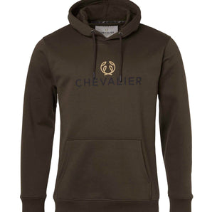 Hill Hoodie Men Leather Brown