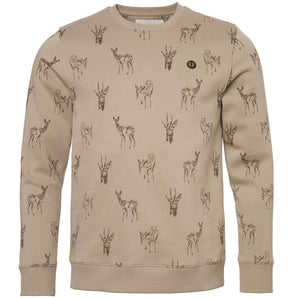 Deer Sweatshirt Men Close up Deer