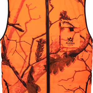 Alaska 1795 Tundra Reversible Vest Herr, Blaze 3D