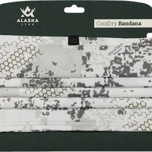 Alaska 1795 CoolDry Bandana, BlindTech Snow
