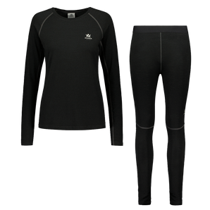 Alaska Superior Merino Ws Base Layer Set Black