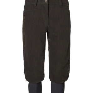 Elemore Moleskin Breeks Women Dark Brown