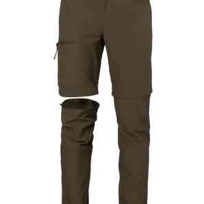 Chaser Lite Ms Zip Off Pants Solid Brown