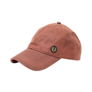 Becca Waxed Ponytail Cap burgundy