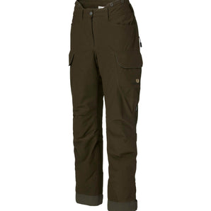Highland Chevalite Padded Pants Women Dark Forest Green