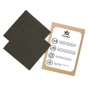 Alaska Repair Patch Brushed Solid Brown